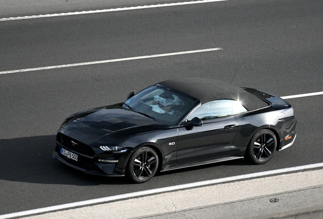 Ford Mustang GT Convertible 2018
