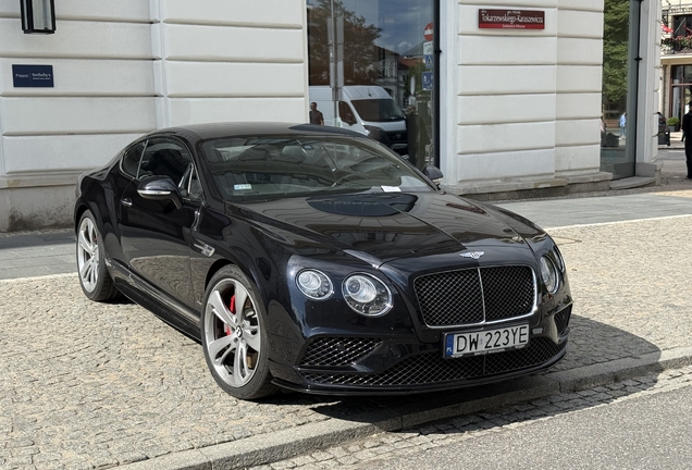 Bentley Continental GT Speed 2016
