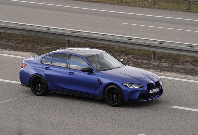 BMW M3 G80 Sedan Competition