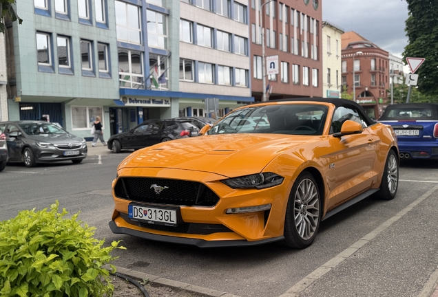 Ford Mustang GT Convertible 2018