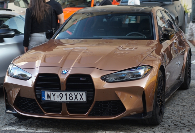 BMW M3 G80 Sedan Competition