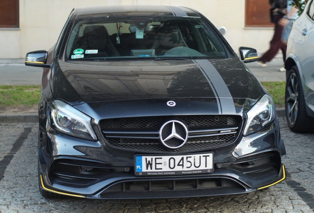 Mercedes-AMG A 45 W176 Yellow Night Edition