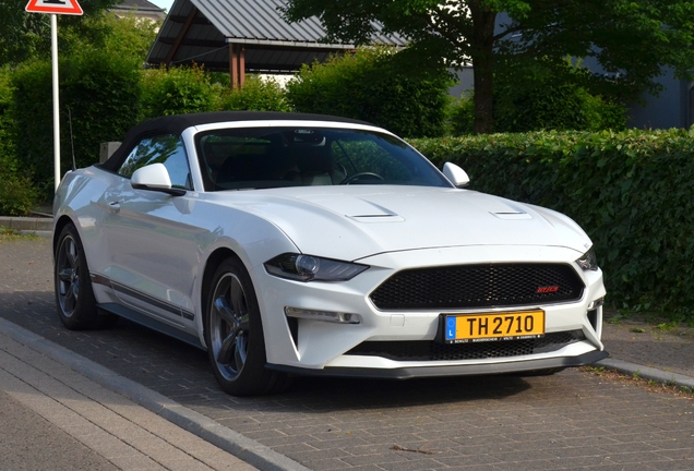 Ford Mustang GT California Special Convertible 2018