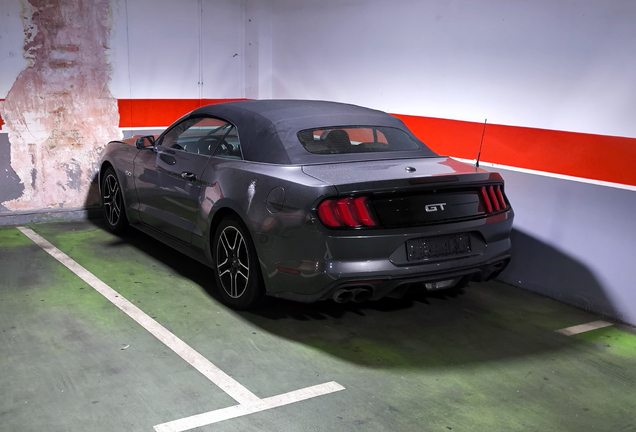 Ford Mustang GT Convertible 2018