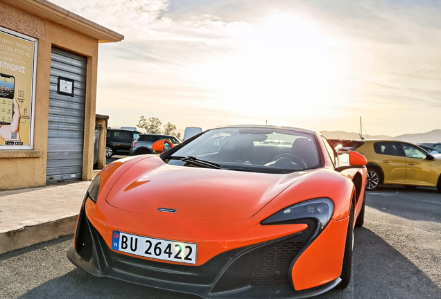 McLaren 650S Spider