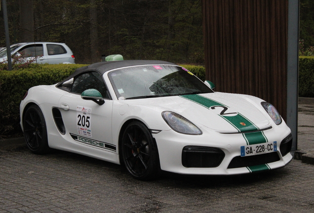 Porsche 981 Boxster Spyder