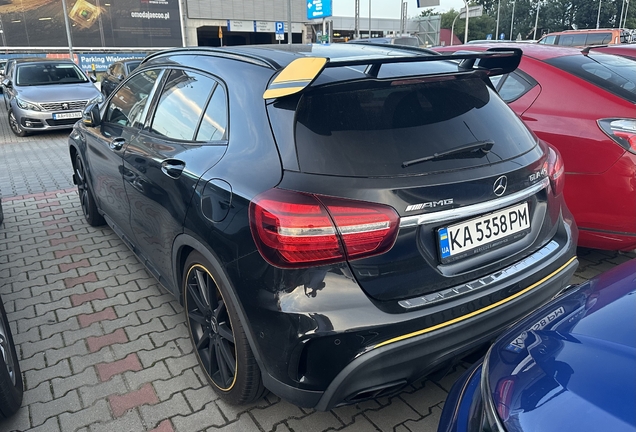 Mercedes-AMG GLA 45 X156 Yellow Night Edition