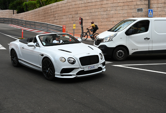 Bentley Continental Supersports Convertible 2018