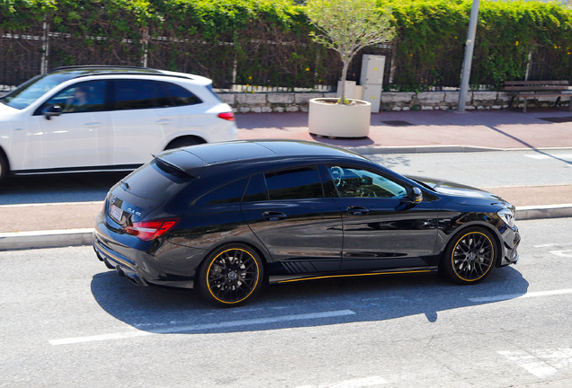 Mercedes-AMG CLA 45 Shooting Brake X117 Yellow Night Edition
