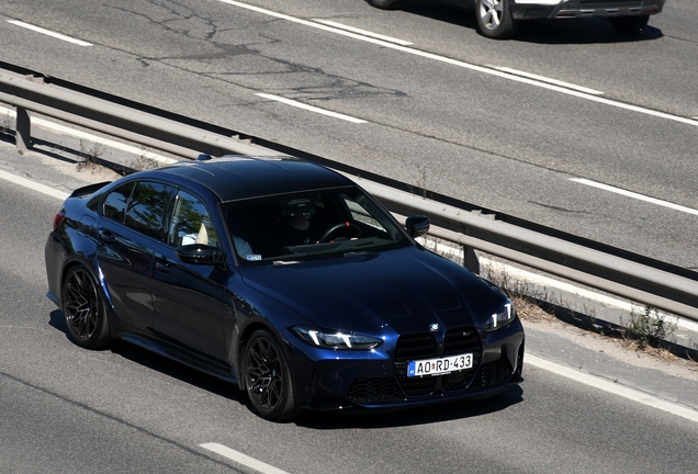 BMW M3 G80 Sedan Competition