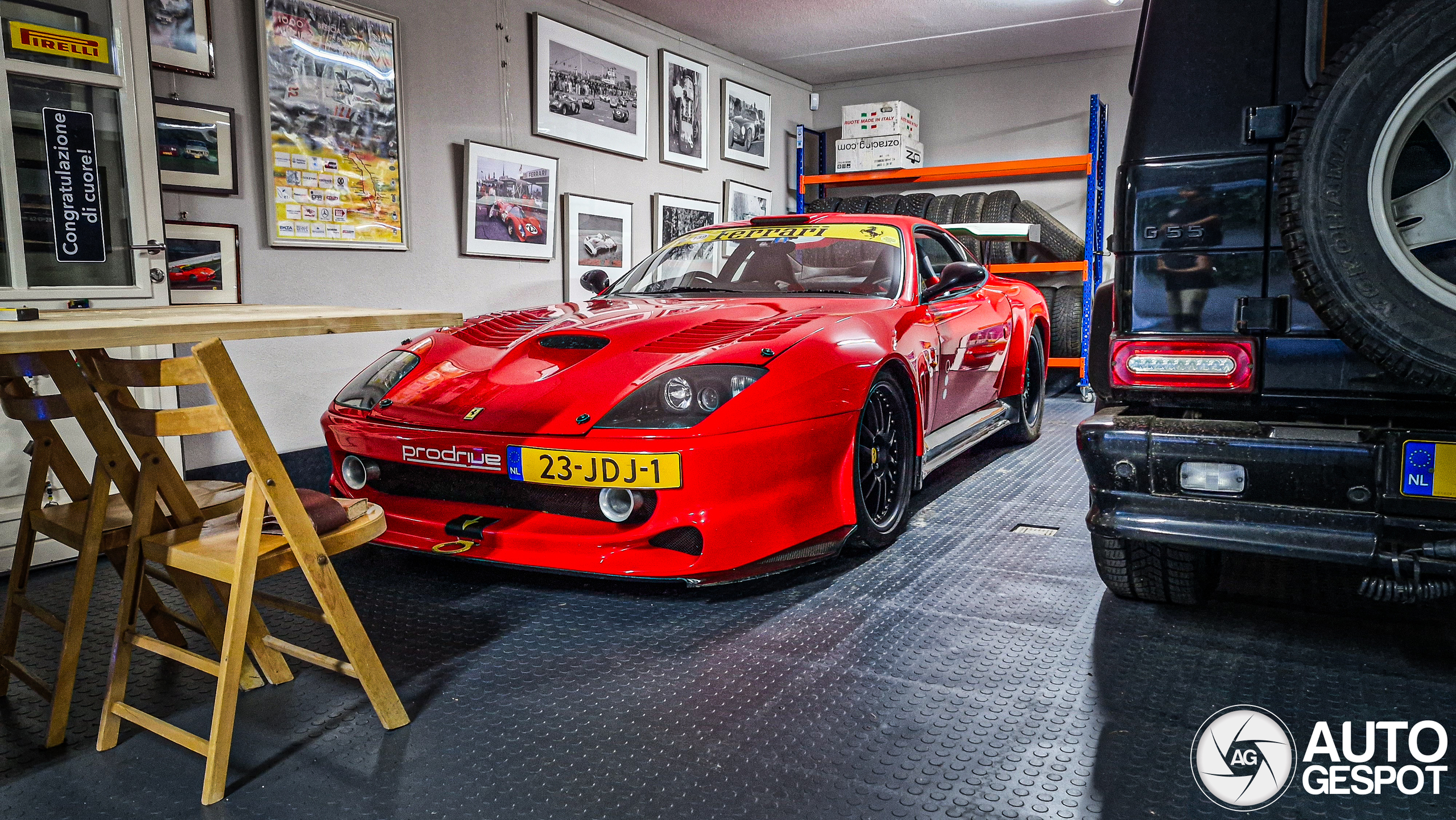 Unieke Ferrari 550 Le Mans GTS duikt op na 7 jaar!