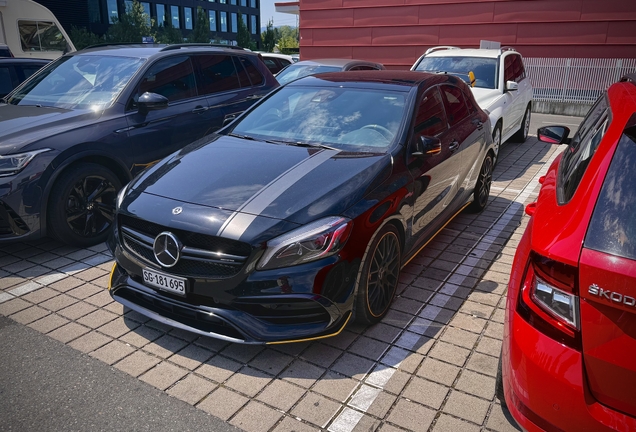 Mercedes-AMG A 45 W176 Yellow Night Edition