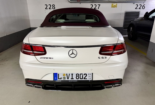 Mercedes-AMG S 63 Convertible A217 2018