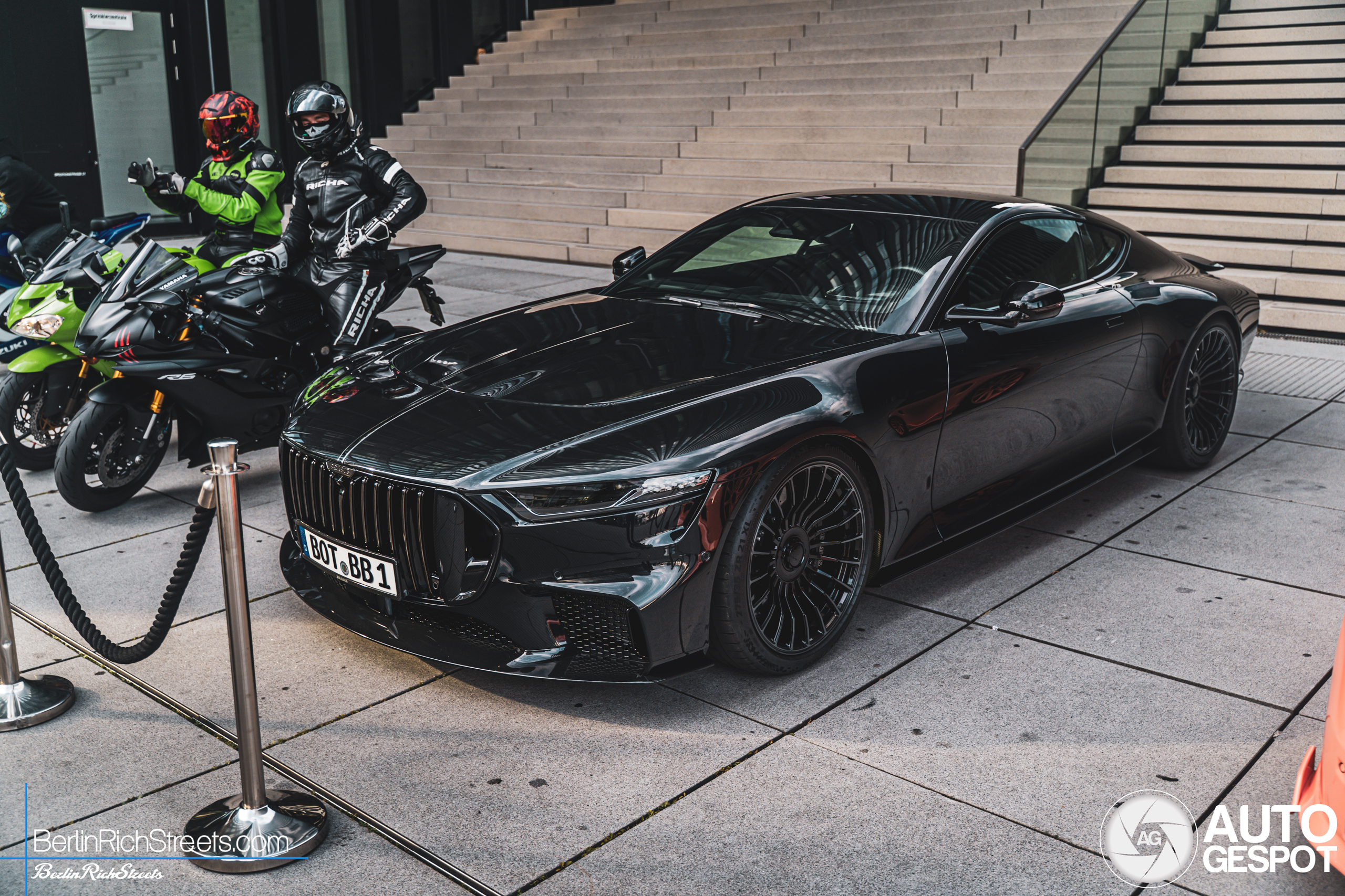 Brabus Bodo met een bekend kenteken