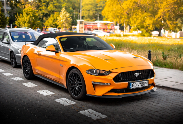 Ford Mustang GT Convertible 2018