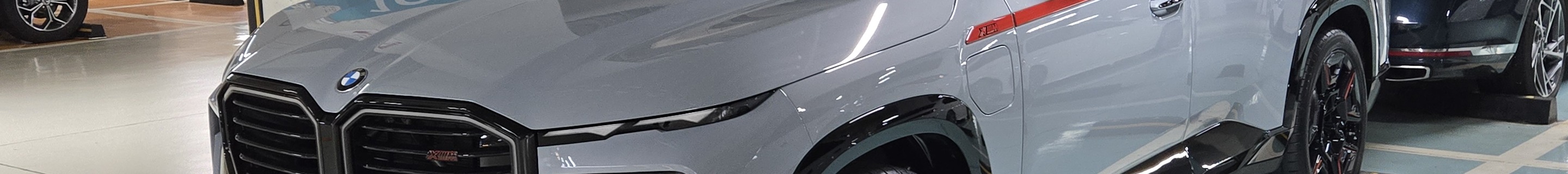 BMW XM G09 Label Red
