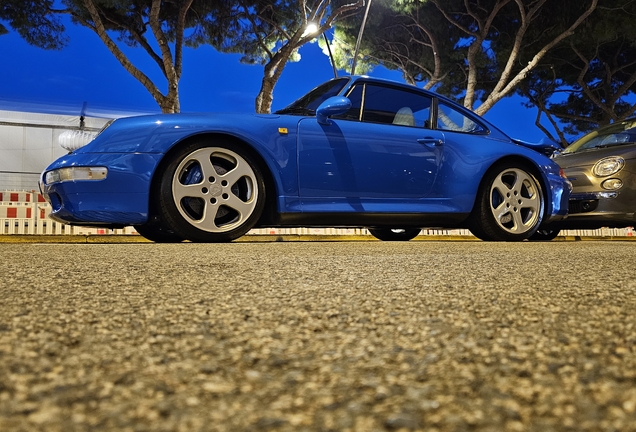 Porsche 993 Turbo Azul Ruf