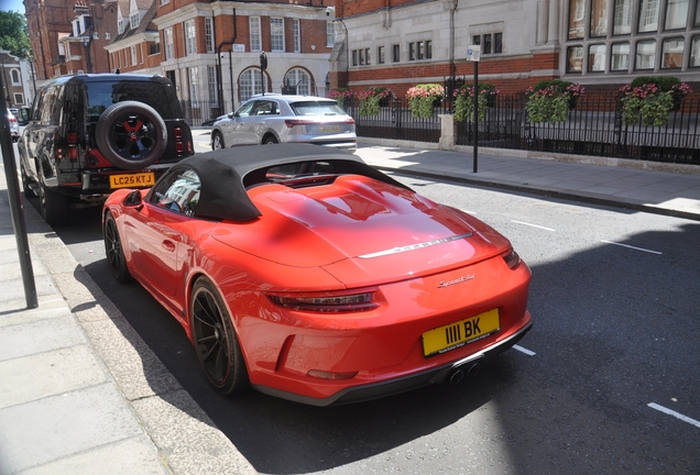 Porsche 991 Speedster