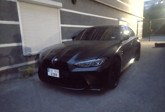 BMW M3 G80 Sedan Competition