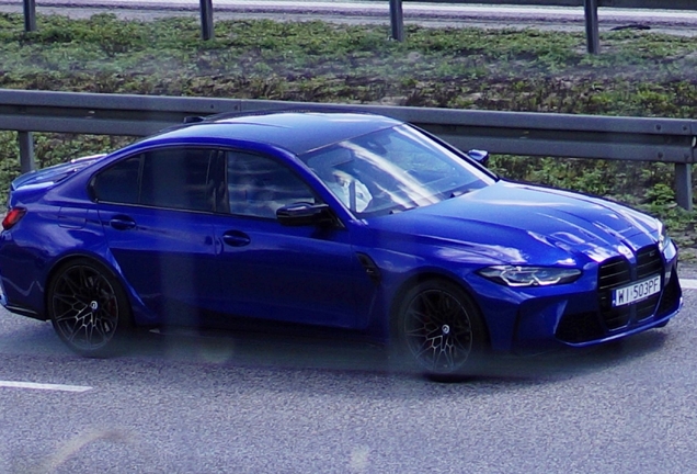 BMW M3 G80 Sedan Competition