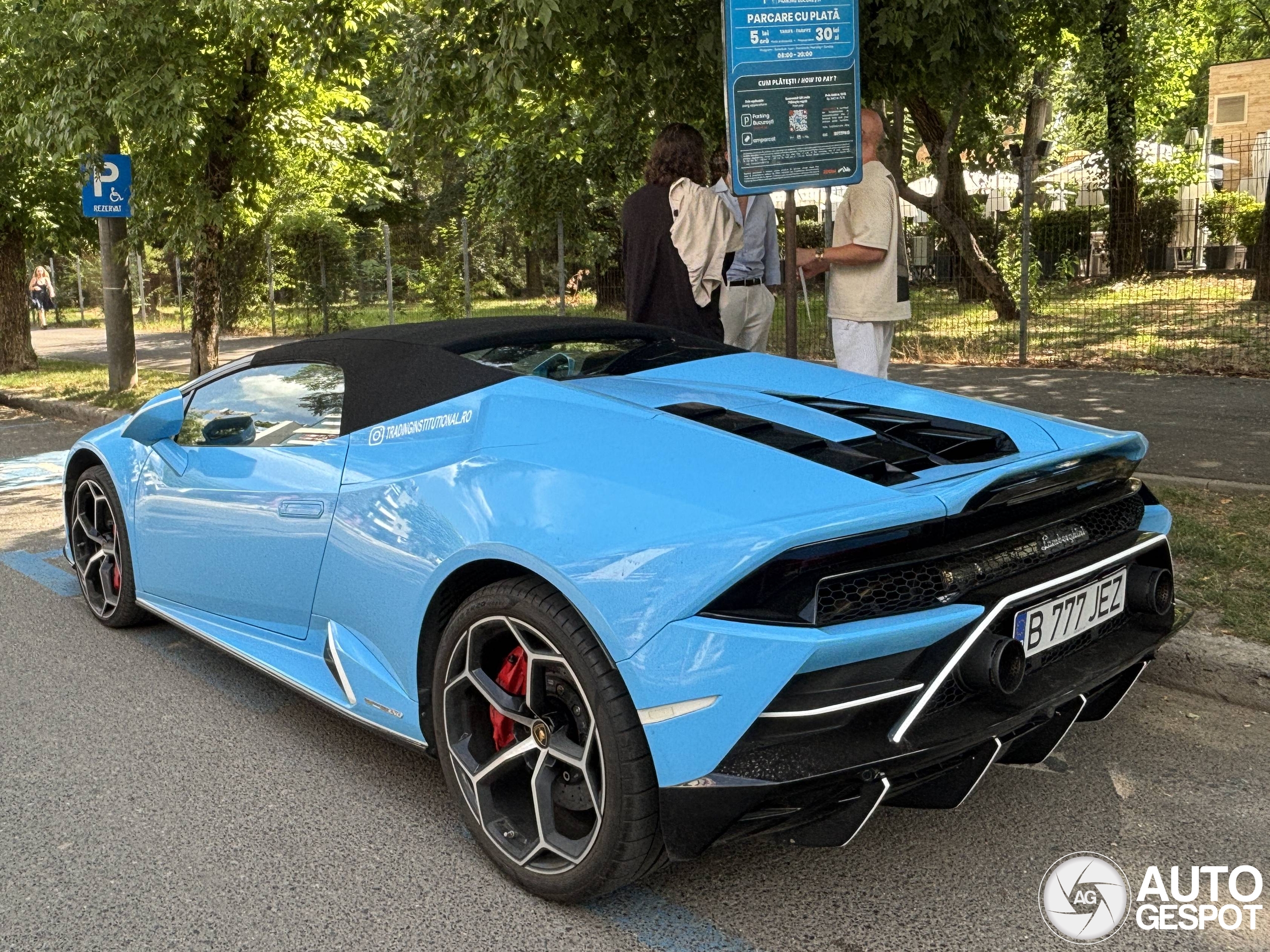 Lamborghini Huracán LP640-4 EVO Spyder