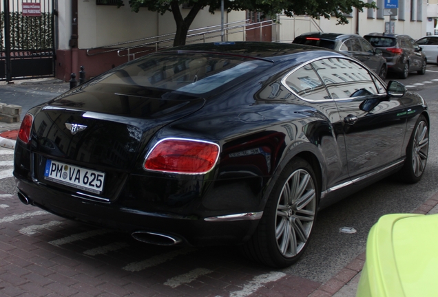 Bentley Continental GT Speed 2012