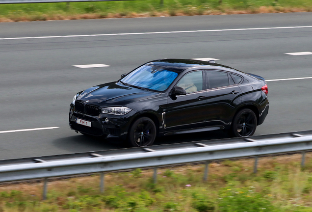 BMW X6 M F86 Edition Black Fire
