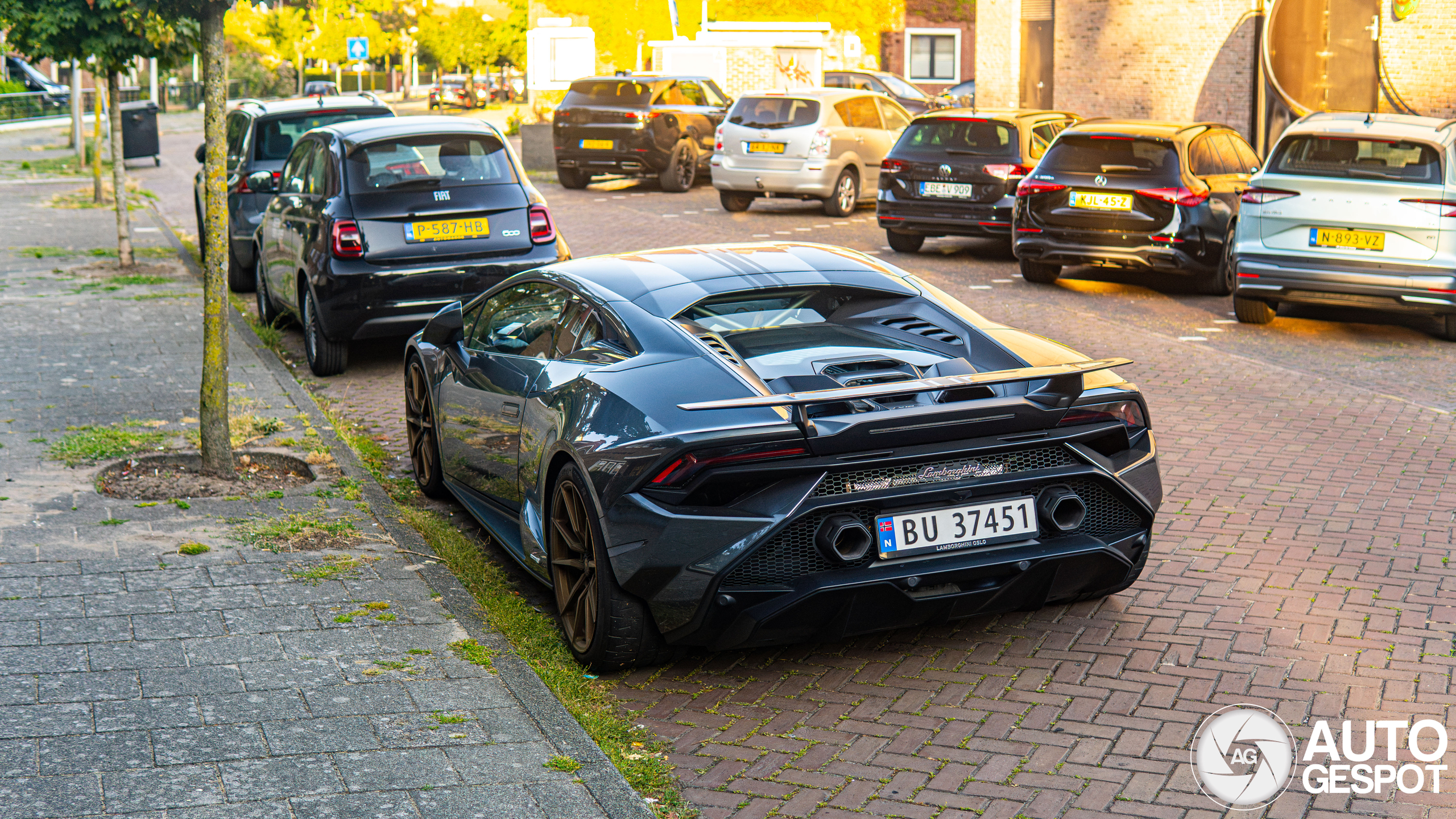 Van Oslo naar Amsterdam in de Huracán Tecnica