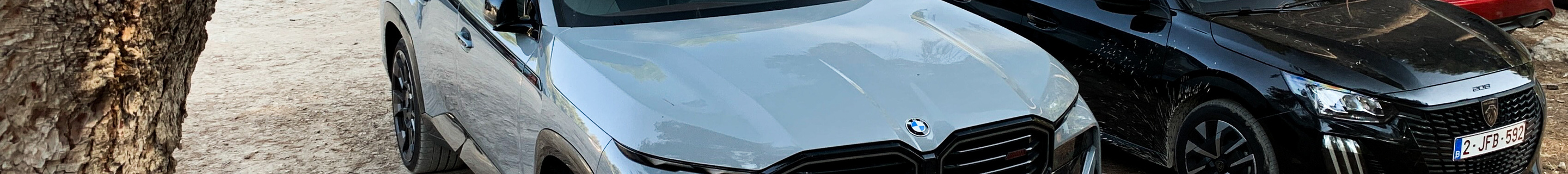 BMW XM G09 Label Red