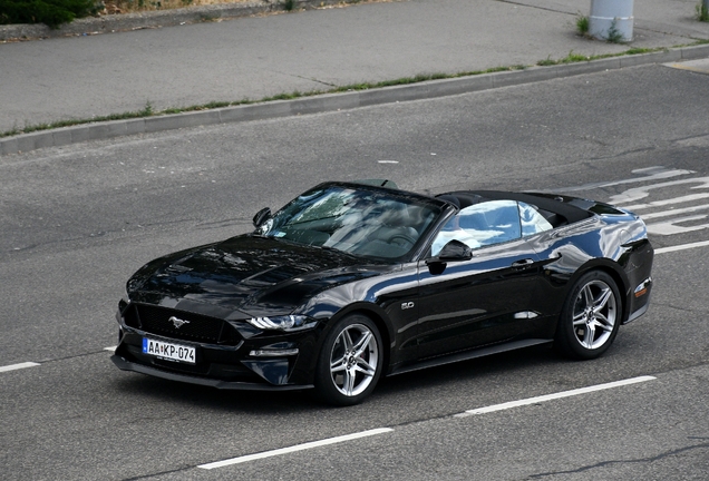 Ford Mustang GT Convertible 2018