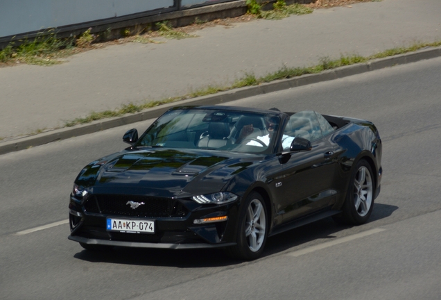 Ford Mustang GT Convertible 2018