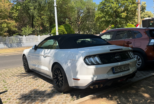 Ford Mustang GT Convertible 2018