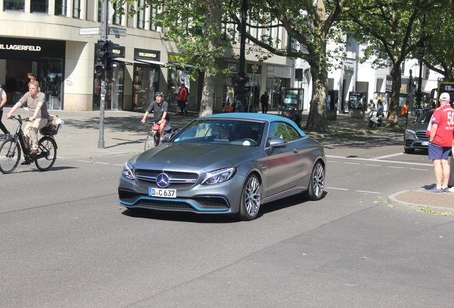 Mercedes-AMG C 63 S Convertible A205 Ocean Blue Edition