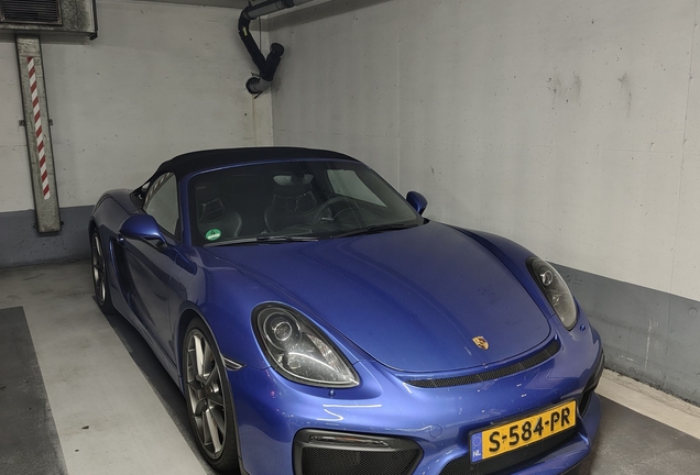 Porsche 981 Boxster Spyder