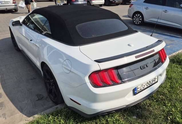 Ford Mustang GT Convertible 2018