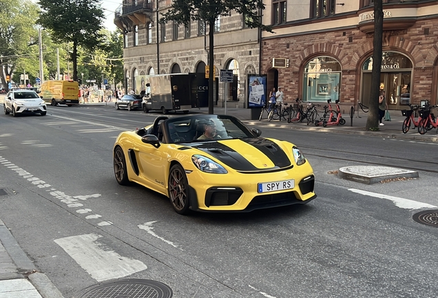 Porsche 718 Spyder RS Weissach Package