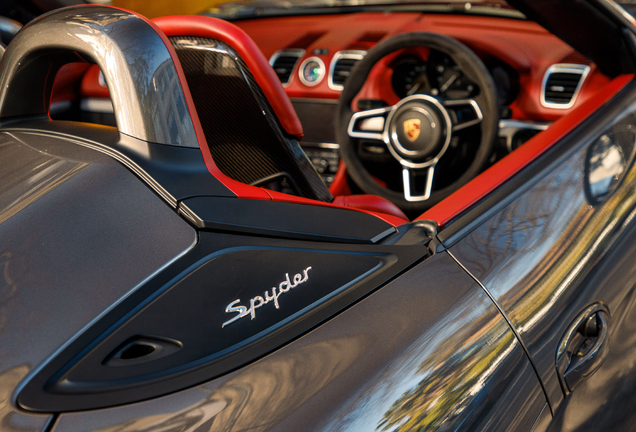 Porsche 981 Boxster Spyder