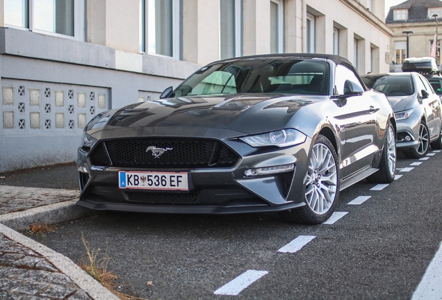 Ford Mustang GT Convertible 2018