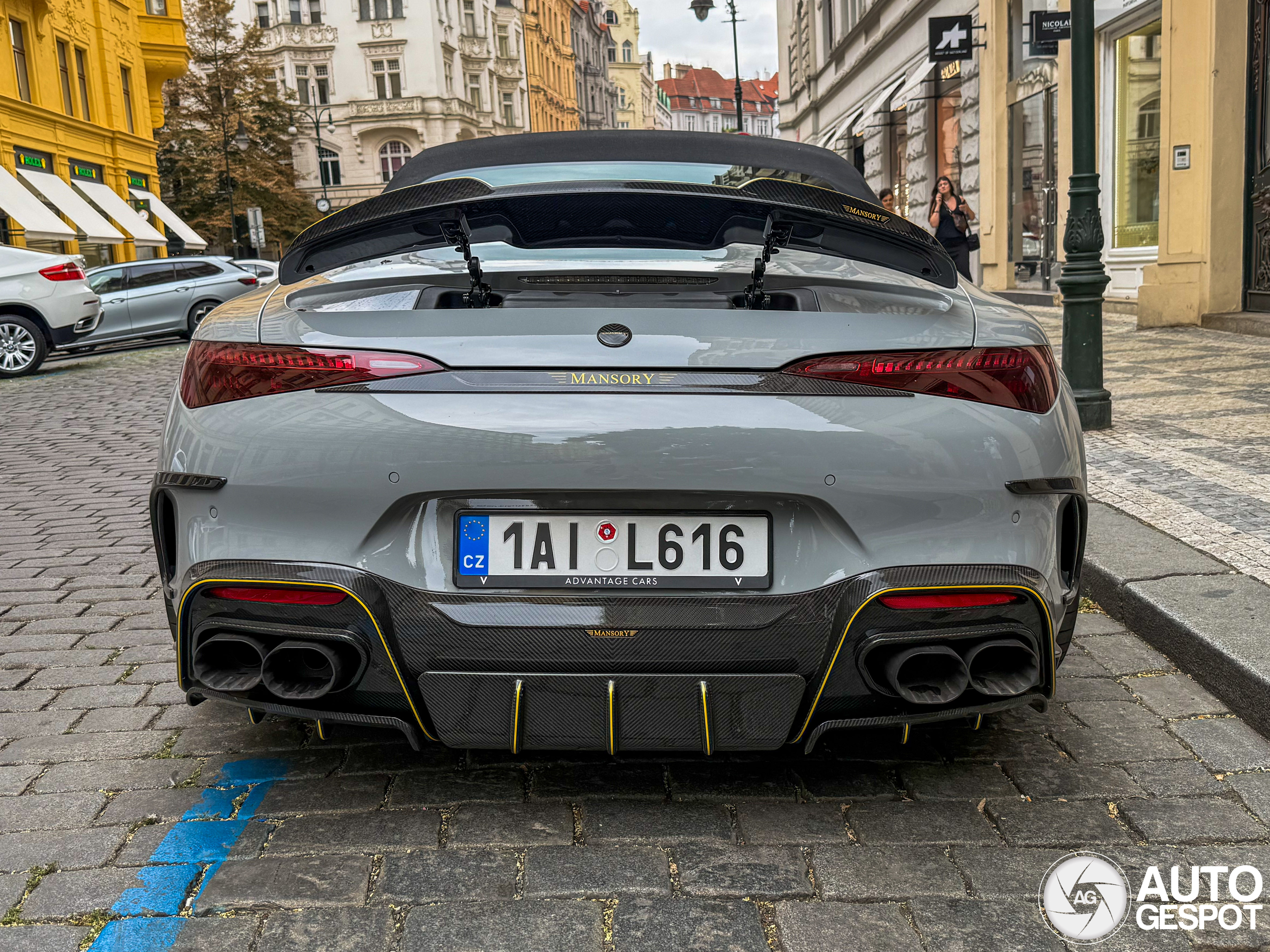 Getunede cabrio's door Mansory zijn uiteraard opvallend