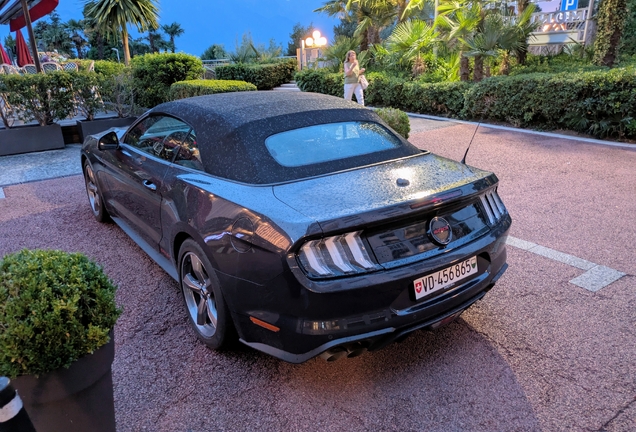 Ford Mustang GT California Special Convertible 2018