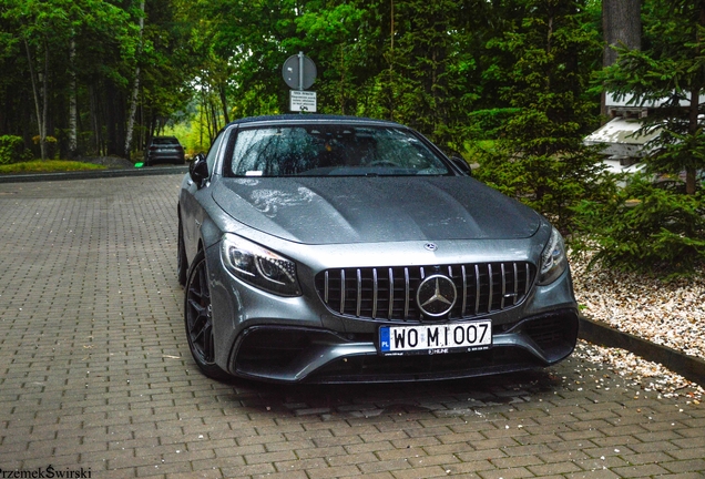 Mercedes-AMG S 63 Convertible A217 2018