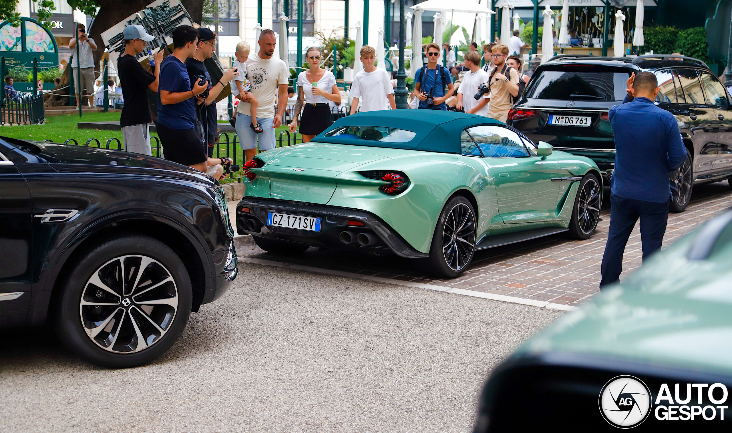 Aston Martin Vanquish Volante Zagato blijft waanzinnig