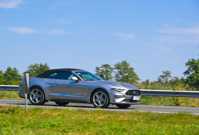 Ford Mustang GT Convertible 2018