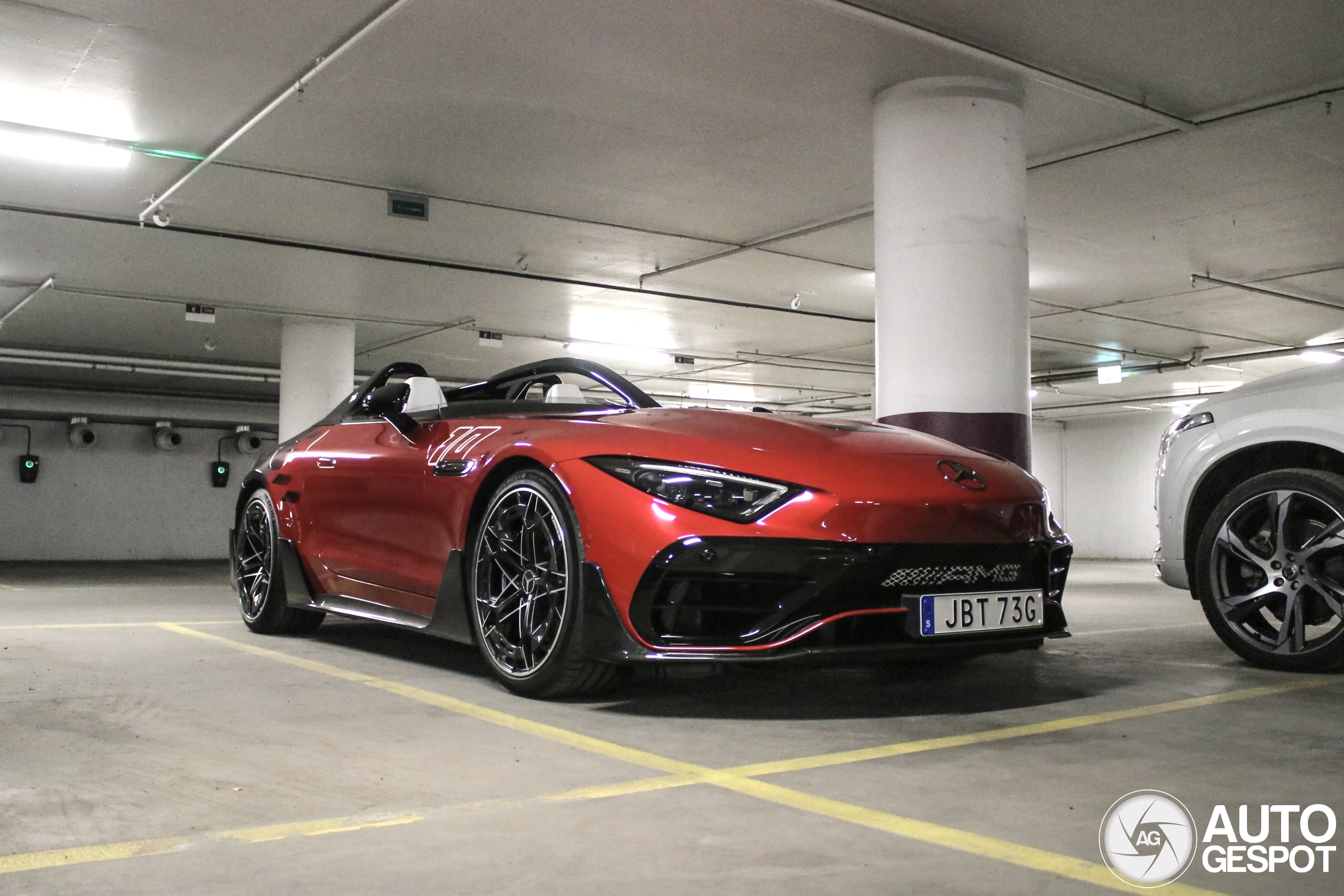 Mercedes-AMG PureSpeed gespot in Stockholm!