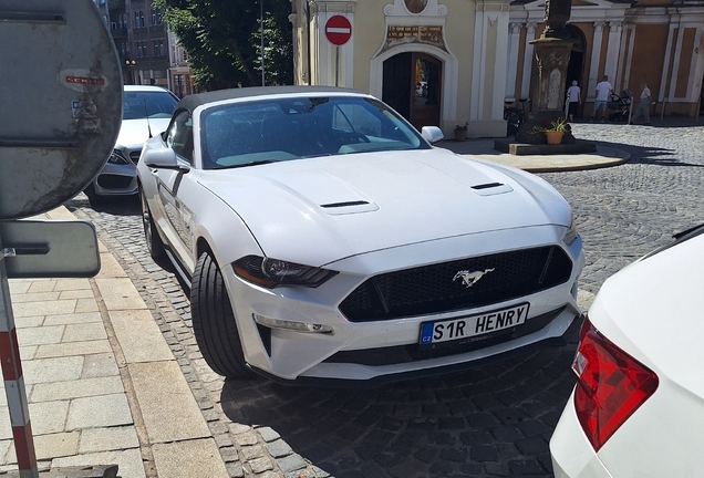 Ford Mustang GT Convertible 2018