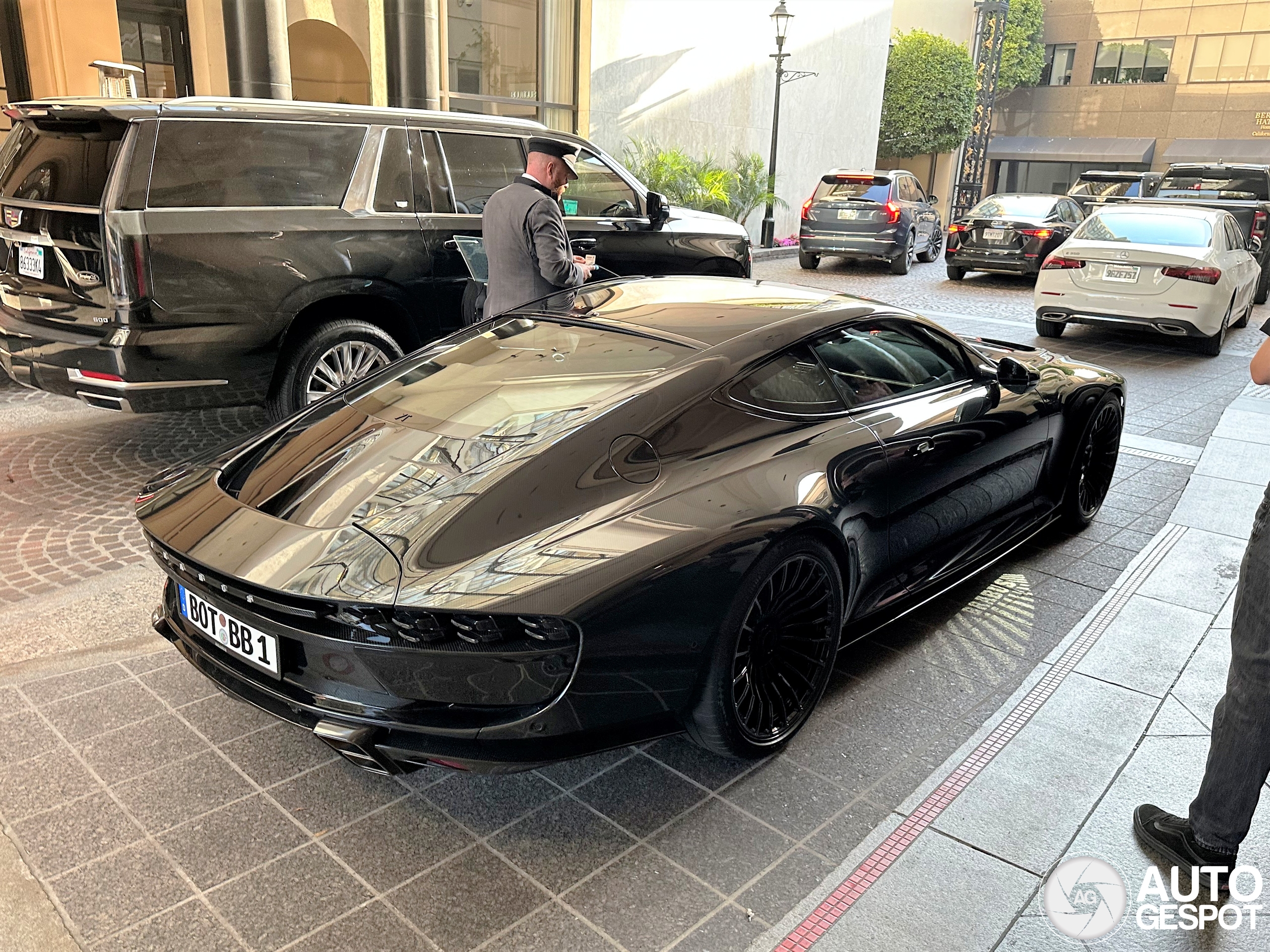 Brabus Bodo maakt kilometers: Duitse super GT gespot in Beverly Hills
