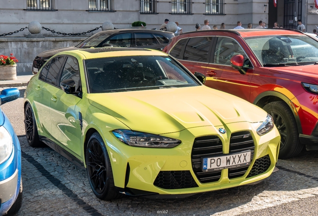 BMW M3 G80 Sedan Competition