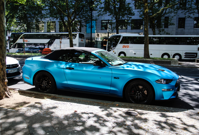 Ford Mustang GT Convertible 2018