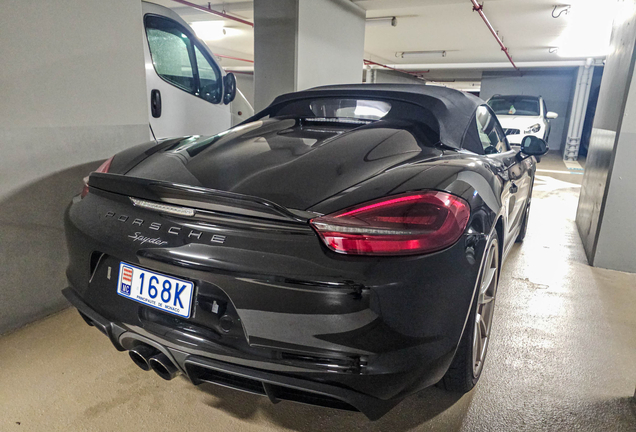Porsche 981 Boxster Spyder