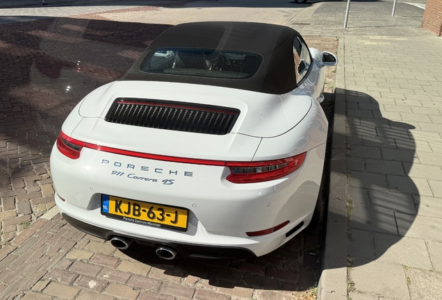 Porsche 991 Carrera 4S Cabriolet MkII